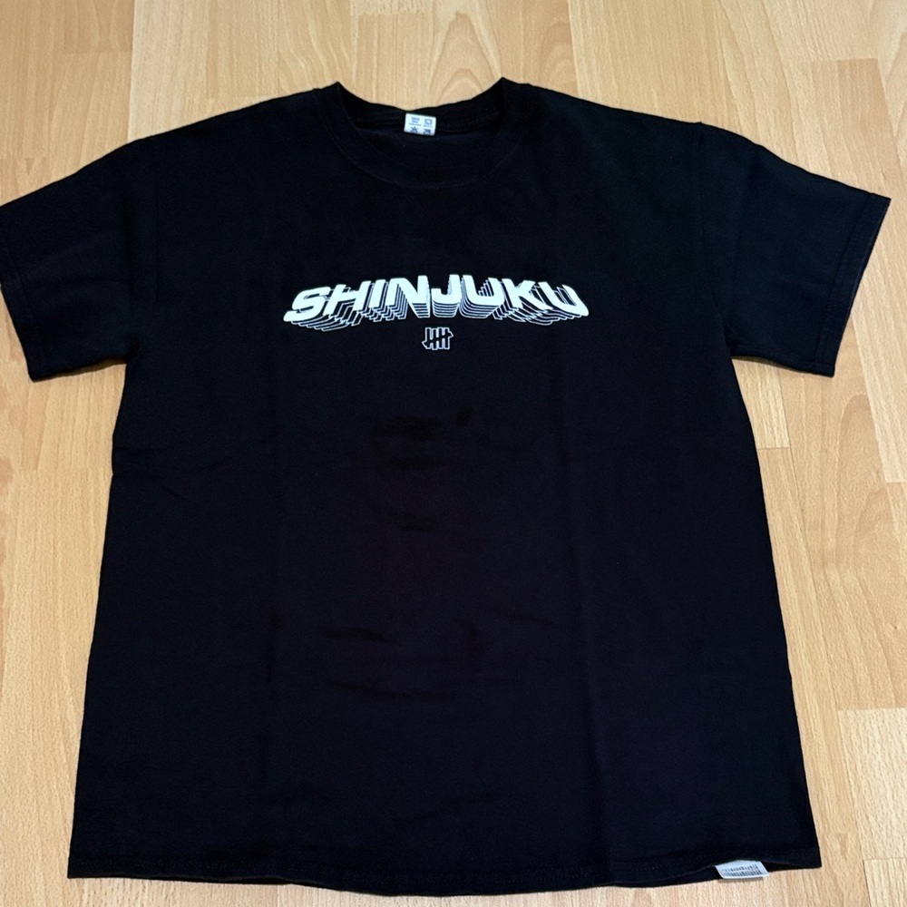 Black Graphic Tee for Men